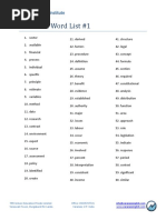Download Academic Word List 1 by Ryan Vars SN296393221 doc pdf