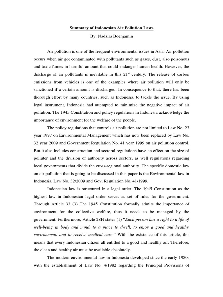 Environmental law paper topics image