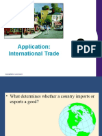 Applications Intl Trade for eco