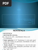 Sentença. inicio