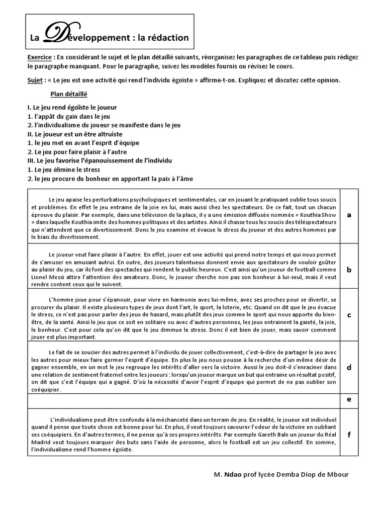 dissertation seconde pdf