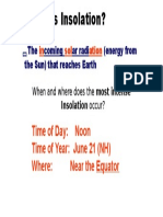 Time of Day: Noon Time of Year: June 21 (NH) Where: Near The Equator
