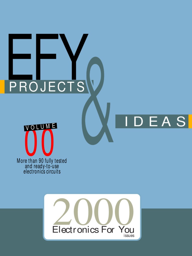 Electronics Projects for 2000 | PDF | Bipolar Junction Transistor ...
