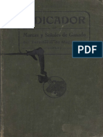 Indicador de Marcas y Señales de Ganado en El Territorio de Magallanes (Chile). (1920)