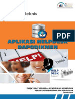 Panduan Teknis Aplikasi Helpdesk Dapodikmen