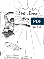 Sub Surf Mag #1 1986