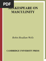Download Robin Headlam Wells Shakespeare on Masculinity by Bobo SN296434246 doc pdf