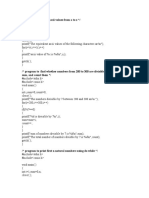 C Programming Exercises | PDF | Computer Architecture | Areas Of ...