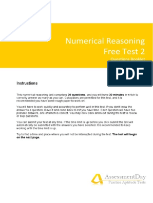 Numerical Reasoning Test2 Questions Pound Sterling Canadian Dollar