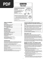 First Alert 7010B Smoke Detector Manual