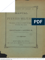 Manual de Puentes Militares. (1900)