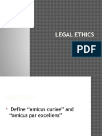 Legal Ethics