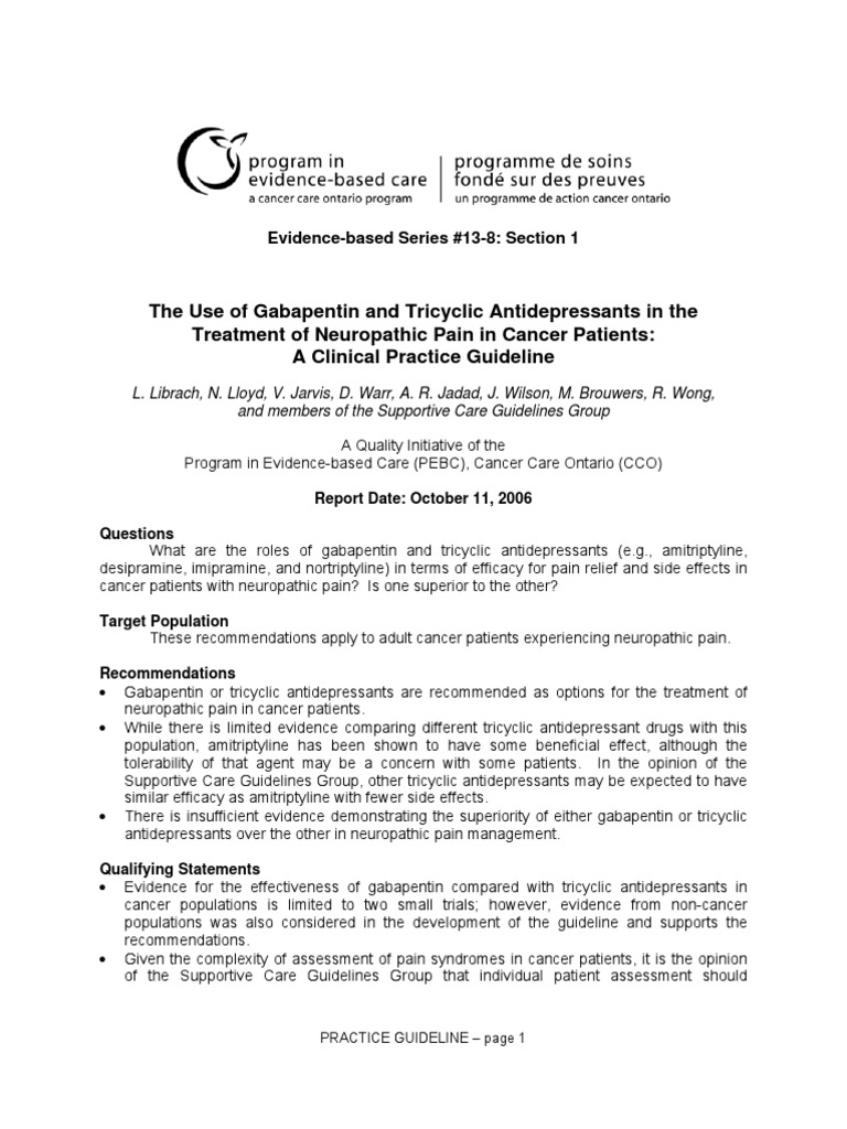 Pebc document evaluation