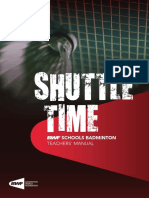 BWF Shuttle Time Teacher Manual