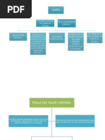 Mapas Conseptuales de Los Principios de Conteo y Las Necesidades de Aprendizaje