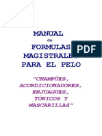 MANUAL de FORMULAS MAGISTRALES PARA EL PELO