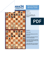 The 6.d3 Spanish GM Peter Svidler Questions