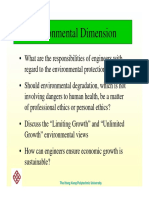 Week 8 - Environmental Dimension