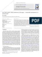 Fair Trade Organic Coffee Production in Nicaragua Sustainable Development or a Poverty Trap 2009 Ecological Economics