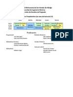 Horarios Prope 2014 Toma