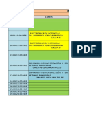 Horario Ie Semestre 2