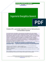 Grados API y Gravedad Específica de Los Hidrocarburos - Combustibles Líquidos