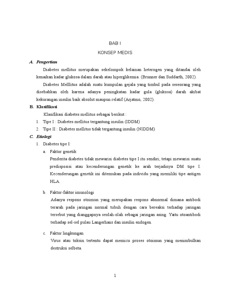 Askep Diabetes Melitus