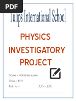 Download Physics Investigatory Project Abhishek class xii by AbhishekKushwaha SN296459875 doc pdf