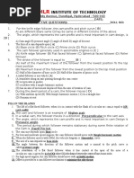 Class Test 4 & 5 Cams - Gears - Assignment Questions Kom