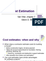 Cost Estimation