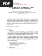 Download JURNAL MKE PLTM Pembangkit Listrik Tenaga Magnet by Ichsandz Cybz SN296461189 doc pdf