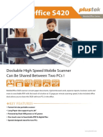 Manual Penggunaan Scanner Plustek Mobile Office