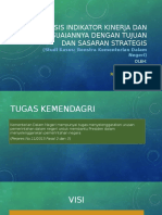 Kelompok 9-Analisis Kesesuaian Indikator Kinerja Kemendagri