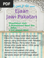 Ejaan Jawi Pakatan