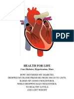 Diabetes Ebook: Health For Life - Cure Diabetes, Hypertension & More
