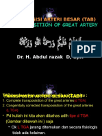 Transposition of Great Artery