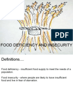 2 Food Deficiency and Sufficiency