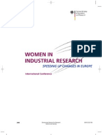 Women in Industrial Research - Speeding Up Changes in Europe - International Conference
