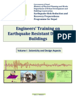 Engineers' Training on Earthquake Resistant Design of Building - Vol 1- Seismicity and Design Aspect