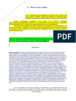 Textos Argumentativos