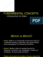 Fundamental Concepts: Introduction To State