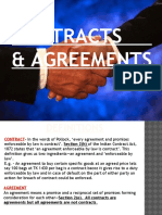 Contracts and Agreements