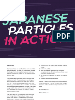 Japanese Particles in Action