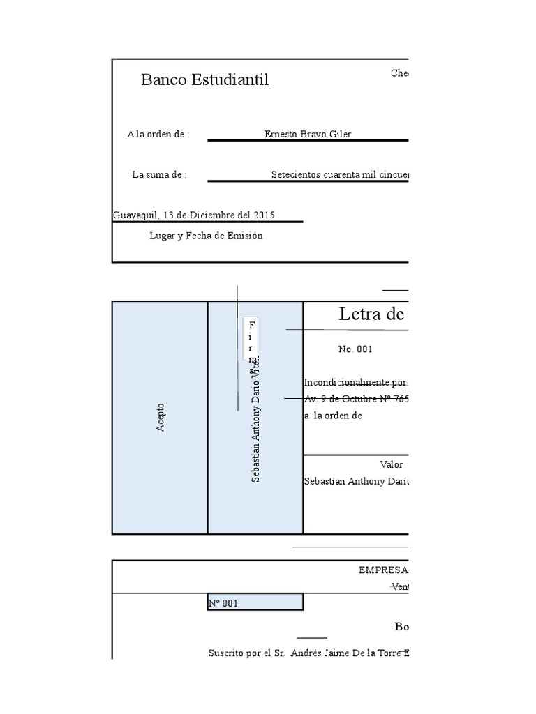 Documentos Negociables y No Negociables | PDF | Cheque | Pagaré