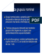 Curs 5 Grup Nominal