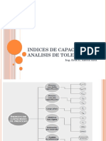 Indices de Capacidad y Analisis de Tolerancias