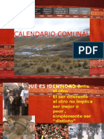 Calendario Comunal-Planificación