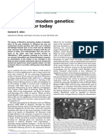 1 2003 Mendel and Modern Genetics