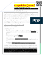 Who rearranged the Quran according to its order of revelation