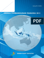 Indeks Pembangunan Manusia - 2013